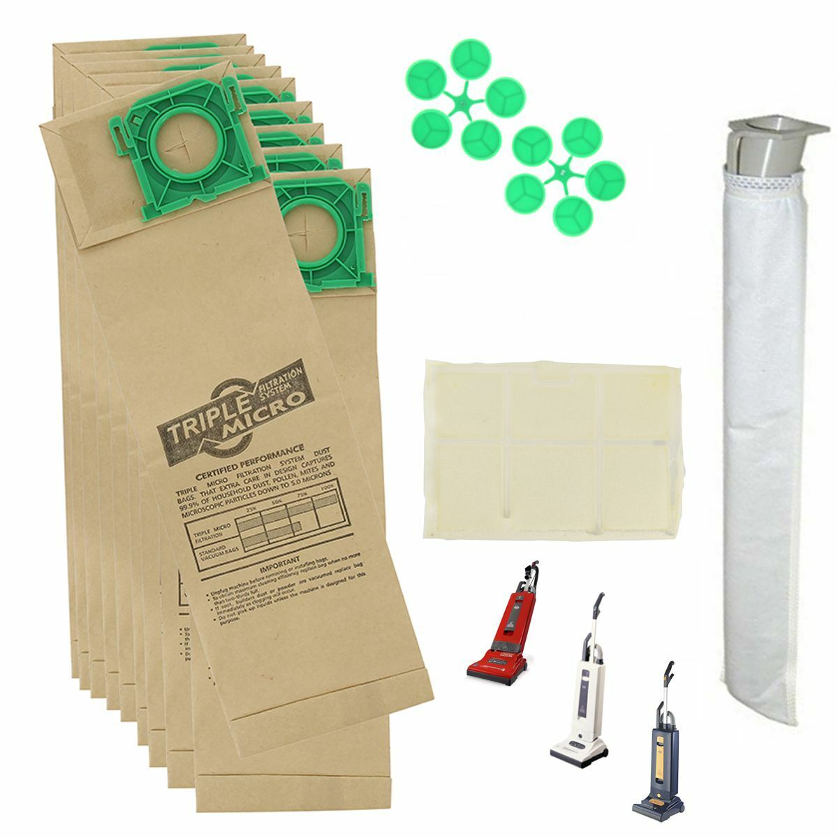 Sebo X Series Service Box For X1 X3 X4 X5 X4 Extra Upright Bags And Filters 5094Er – F5094Er