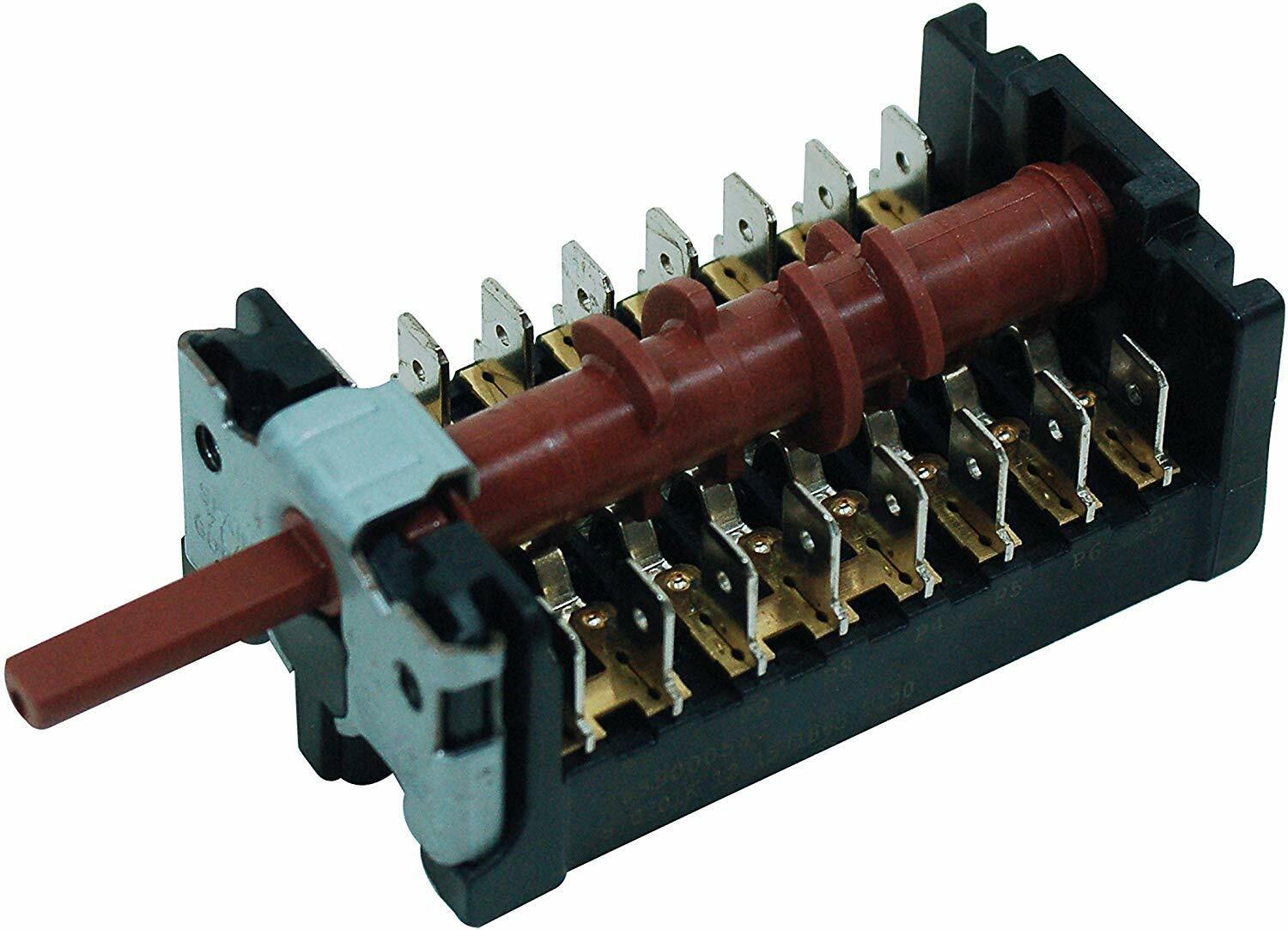FITS LAMONA OVEN COOKER SELECTOR SWITCH 6 POSITION MULTIFUNCTION COMMUTATOR – 118-BO-0227C
