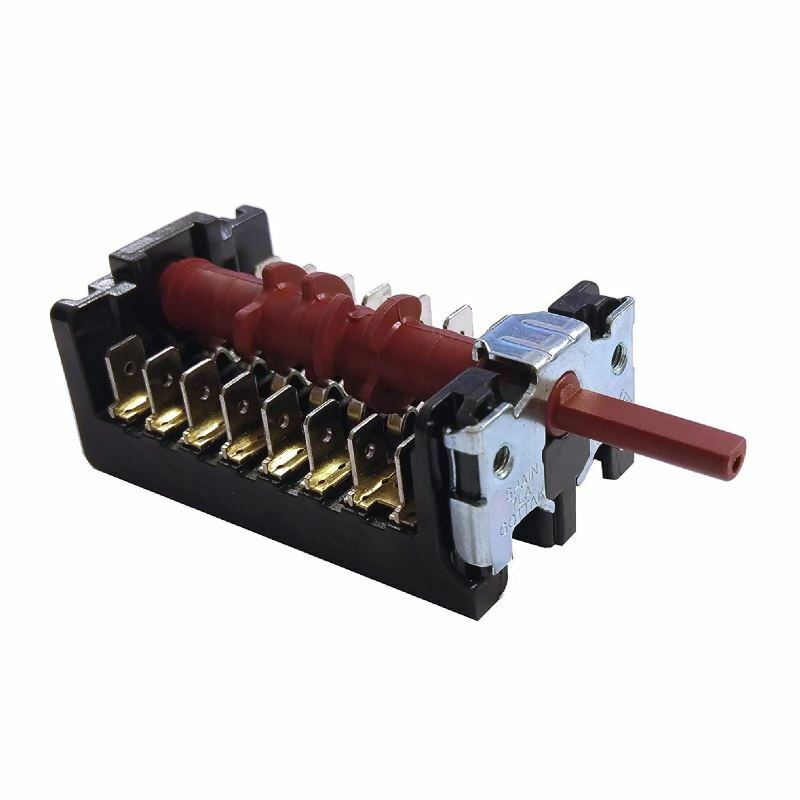 FITS LAMONA OVEN COOKER SELECTOR SWITCH 6 POSITION MULTIFUNCTION COMMUTATOR – 118-BO-0227C