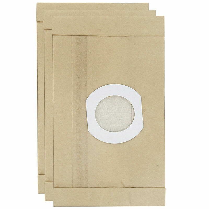 Universal Cylinder Vacuum Cleaner Hoover Dust Paper Bags Use Old Collar 9 Pack –