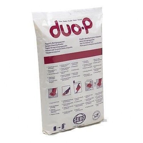 Sebo Duo-P Carpet Cleaning Powder Refill Genuine Part X 2 Packs –