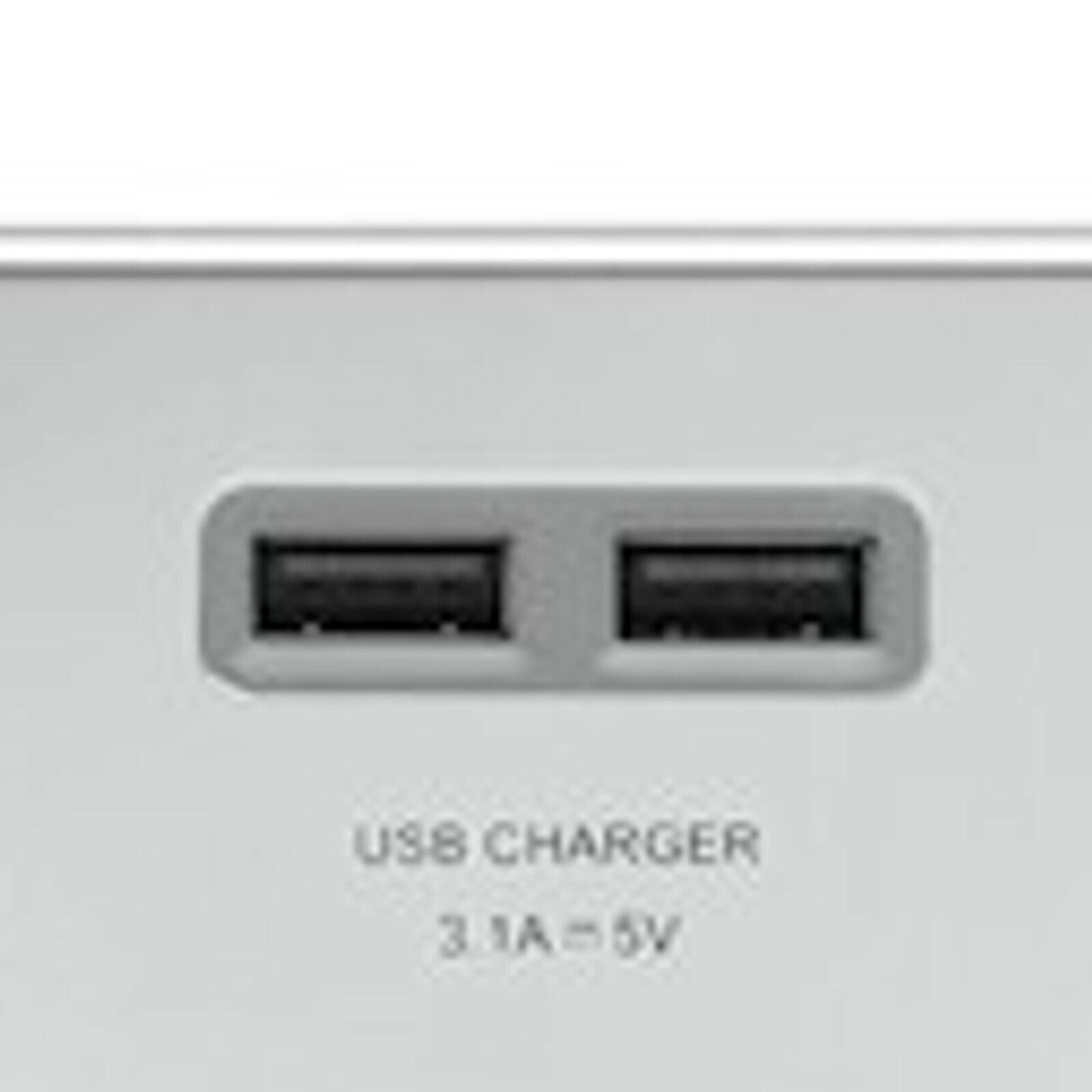 2 Gang Socket 2 Usb Ports Uk Mains Plug In Polished Chrome Switched Nexus – Jf443Pc
