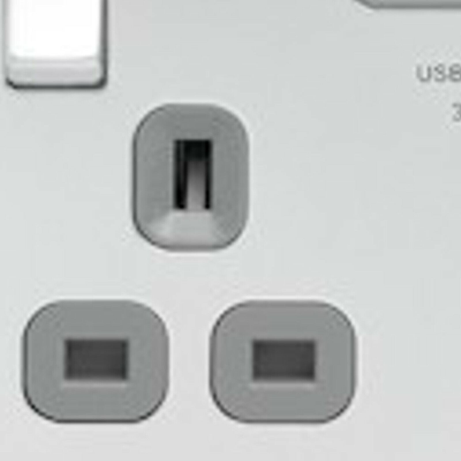 2 Gang Socket 2 Usb Ports Uk Mains Plug In Polished Chrome Switched Nexus – Jf443Pc