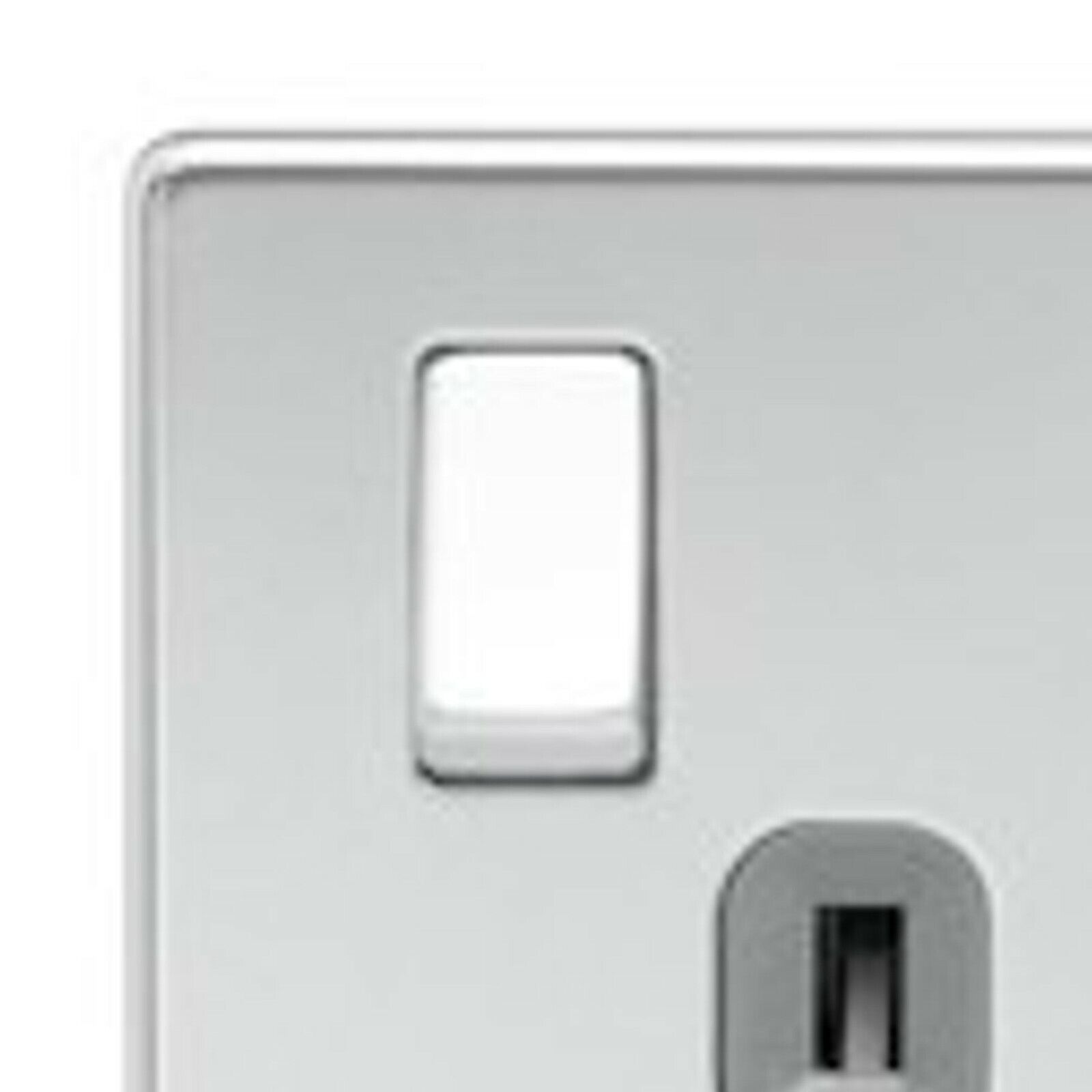 2 Gang Socket 2 Usb Ports Uk Mains Plug In Polished Chrome Switched Nexus – Jf443Pc
