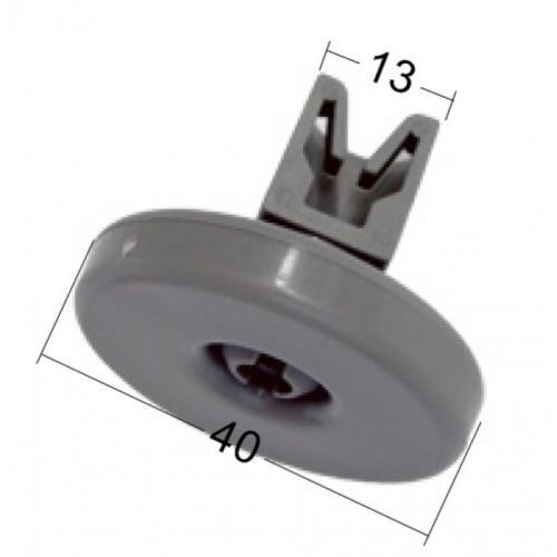 Zanussi Lower Basket Wheel 50286965004 Dishwasher Bottom Drawer Genuine Part – 50286965004
