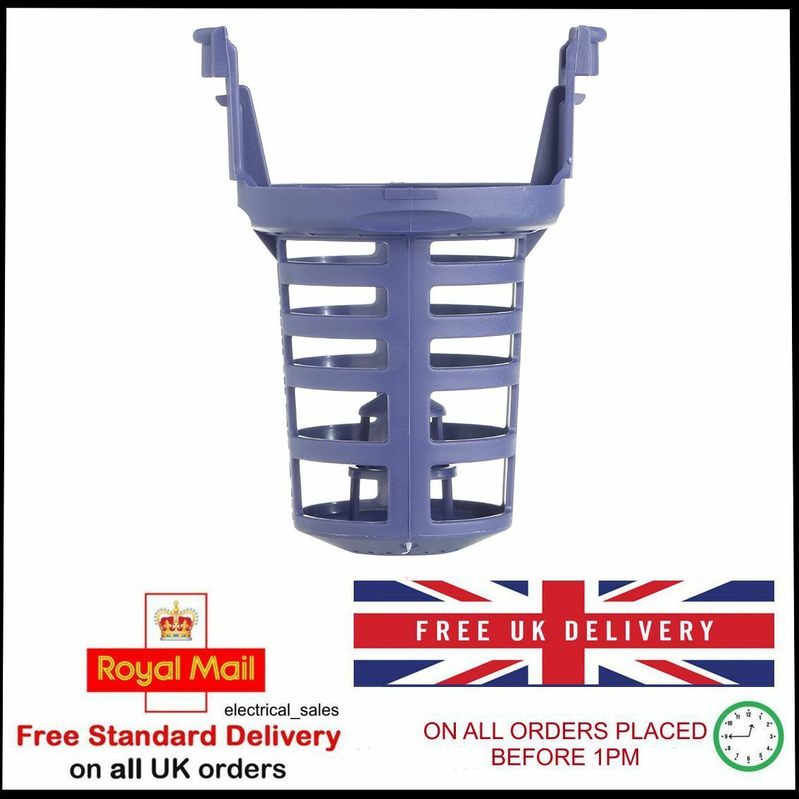 Beko Dishwasher  Coarse Filter Purple Cone Shaped 1740230400 Genuine Part –