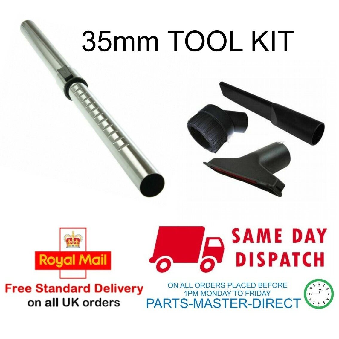 Fits Karcher Wd4 Wd5 Wd7 Vacuum Telescopic Rod Tube Pipe Mini Tool Brush Kit –
