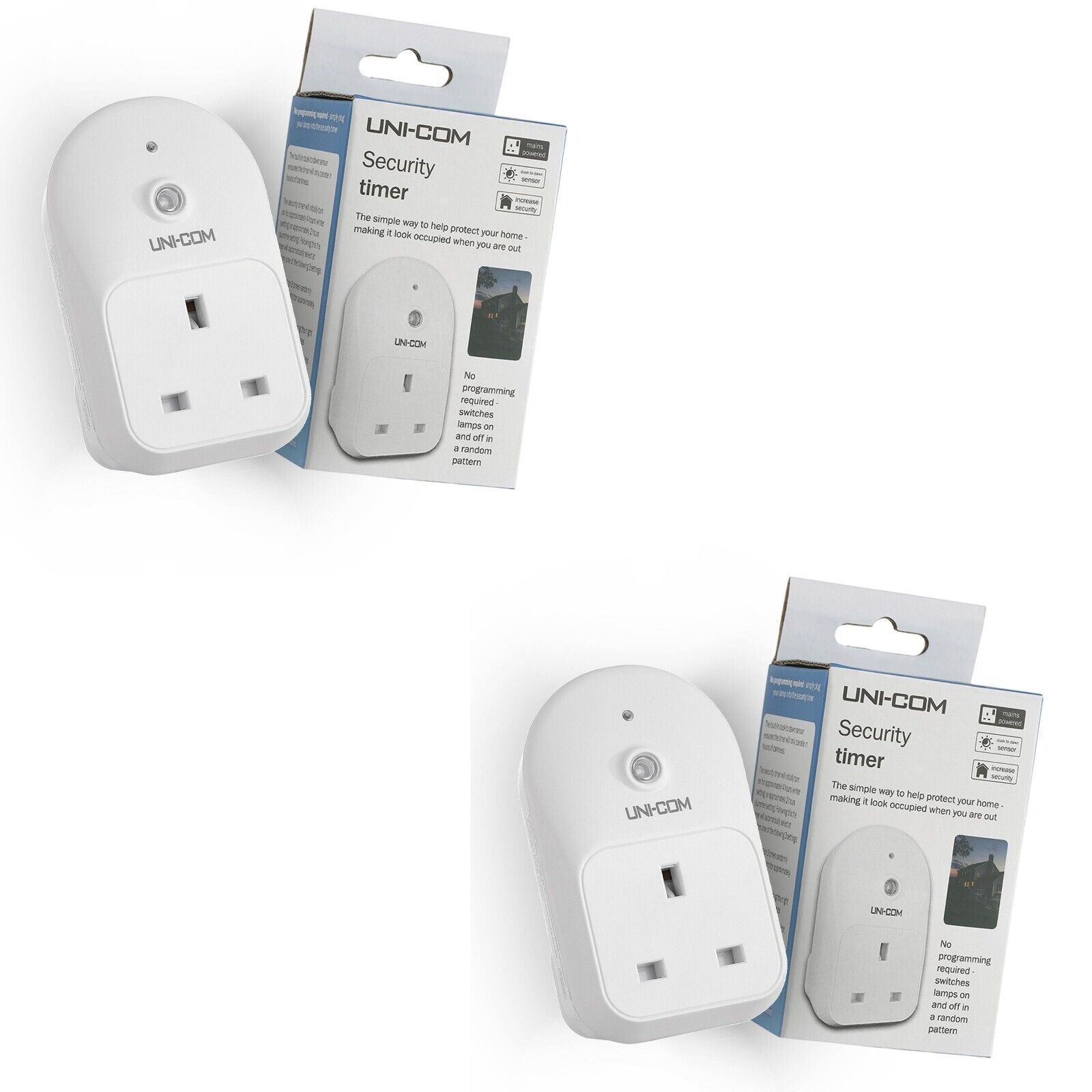 Night Security Timer Sensor Automatic Night Switch For Lamps Or Distractions x 2Or Distractions x 2 –