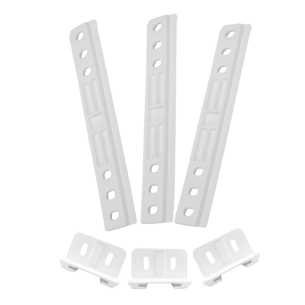 Ricambio BEKO BELLING 2 Guide Scorrevoli Per Porta Frigorifero - Foto 11