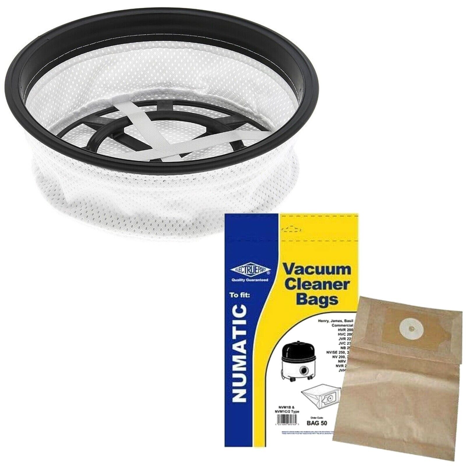Bags Filter For Henry Tritex Primary Numatic Hvr160 Het160 Hvb160 Hoover 901607 –