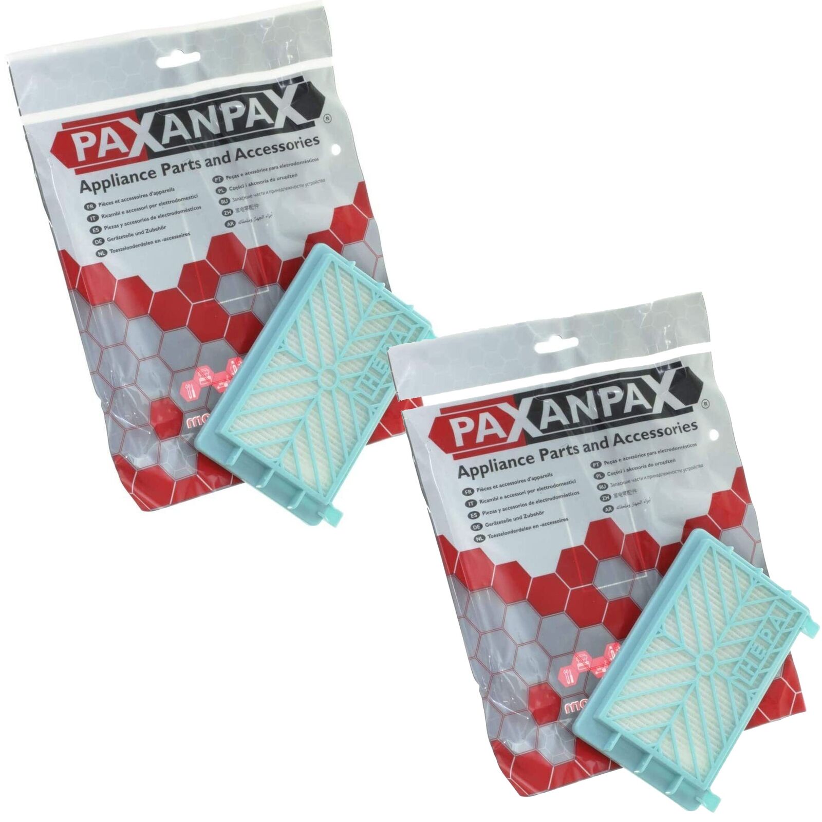 Fits Phillips Vision Mobilo Vacuum Cleaner Hepa Filter – 2 Pack –