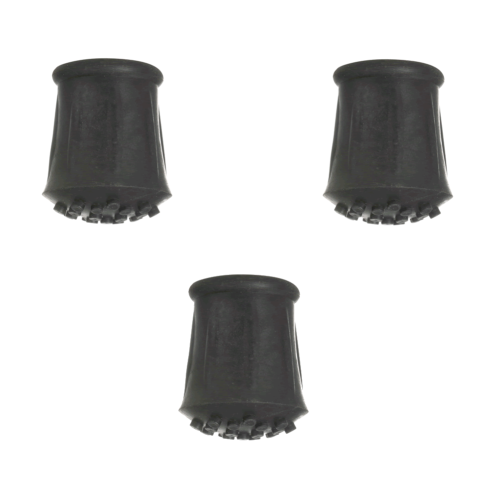 Ferrules (Bottom End Cap) For Walking Stick Crutch 5/8 Inch (15.8Mm) X 3 –