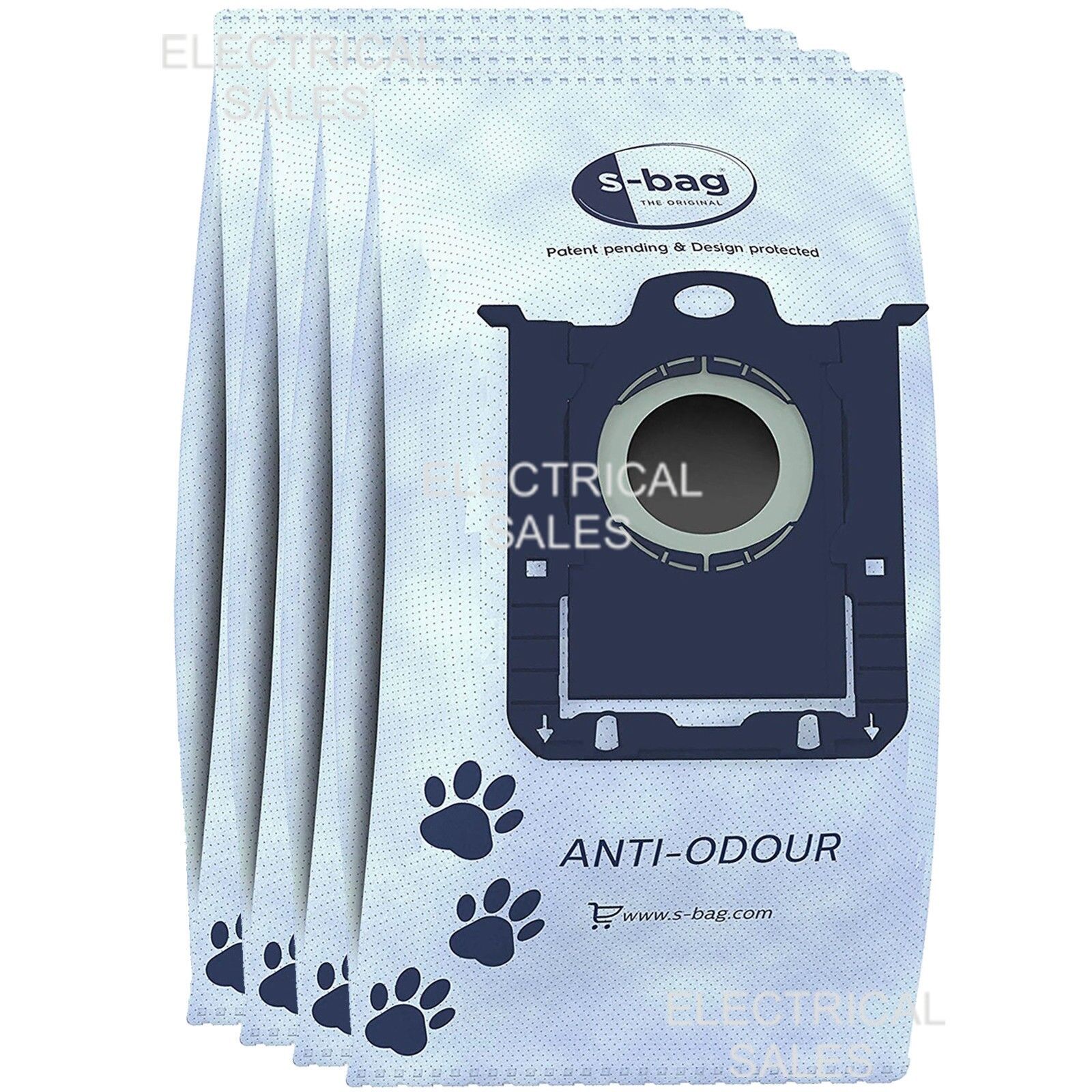 Aeg Electrolux Vacuum Cleaner Dust Bags Gr203S X 8 S-Bags Anti-Odour Genuine – 9001660399