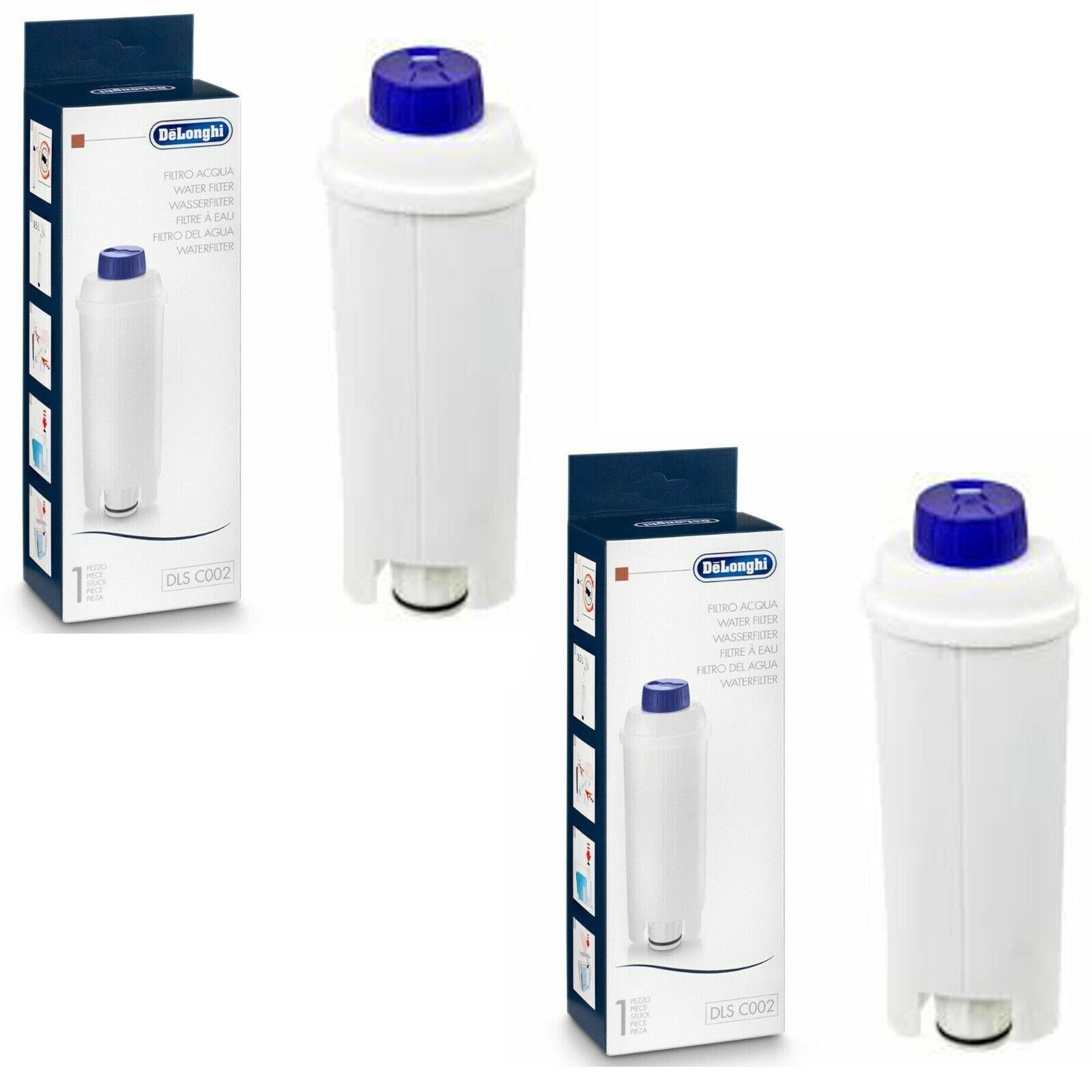 Delonghi Coffee Maker Machine Bco Ec Ecam Etam Dls C002 Ser3017 Water Filter X 2 – 5513292811