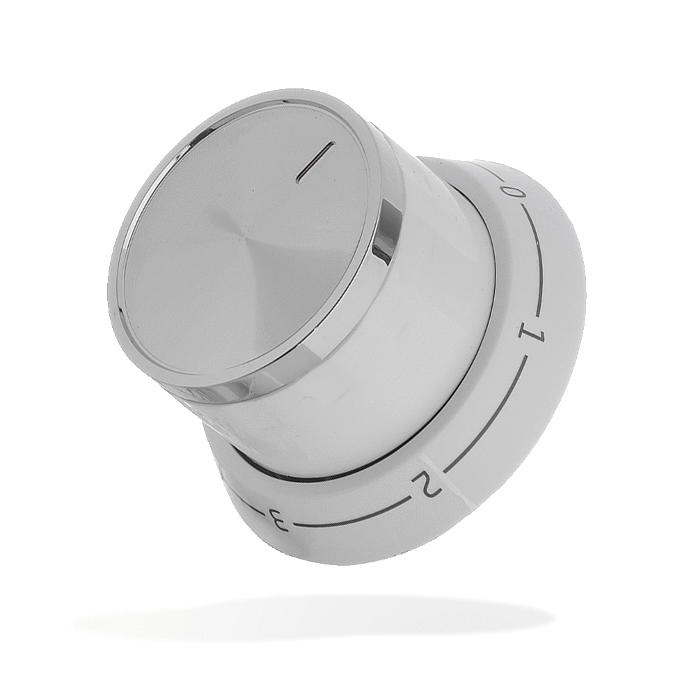 Genuine Beko ADC5422AW, BDC6C55W, EDC633W, KDC532AW, XDC653W Type White Control Knob – 250316283