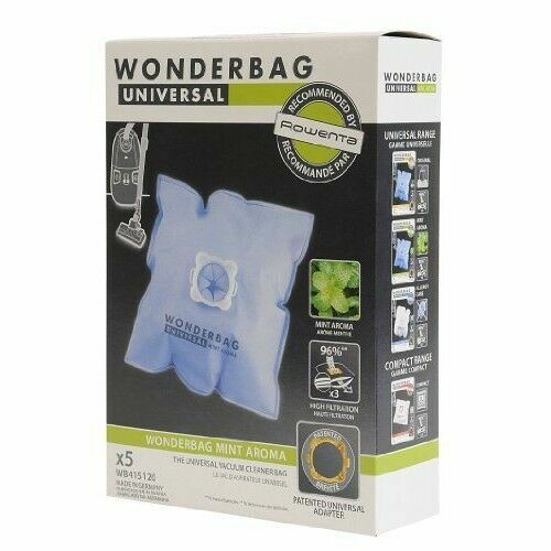 Genuine Wonderbag Fresh Line Type Universal Sms Microfibre Vacuum Cleaner Bags –