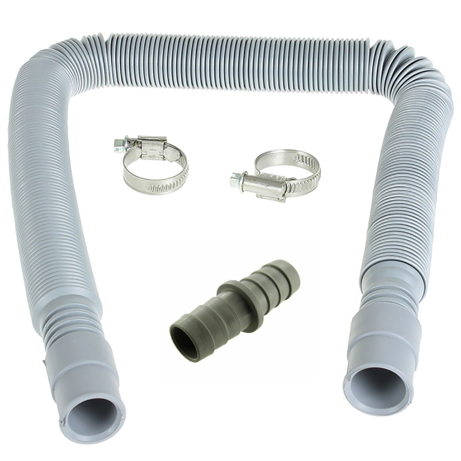 Drain Empty Hose Washing Machine Dishwasher 0.7 – 2M Extension Universal Fitting – 37UN57