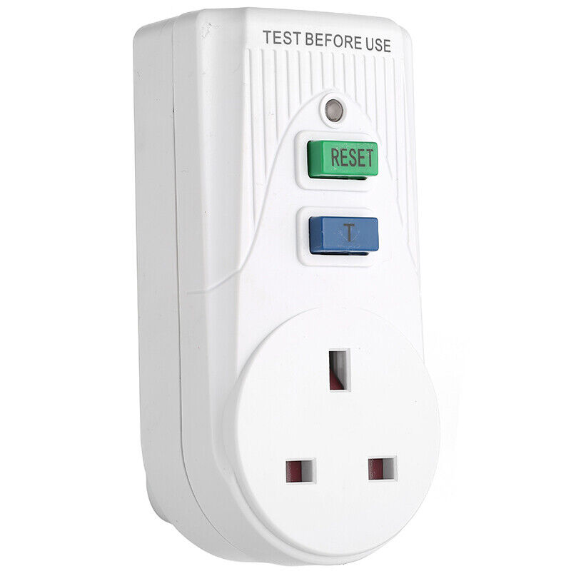 Safety Plug Circuit Breaker Protects Against Electric Shocks House Garden Use – Jf184
