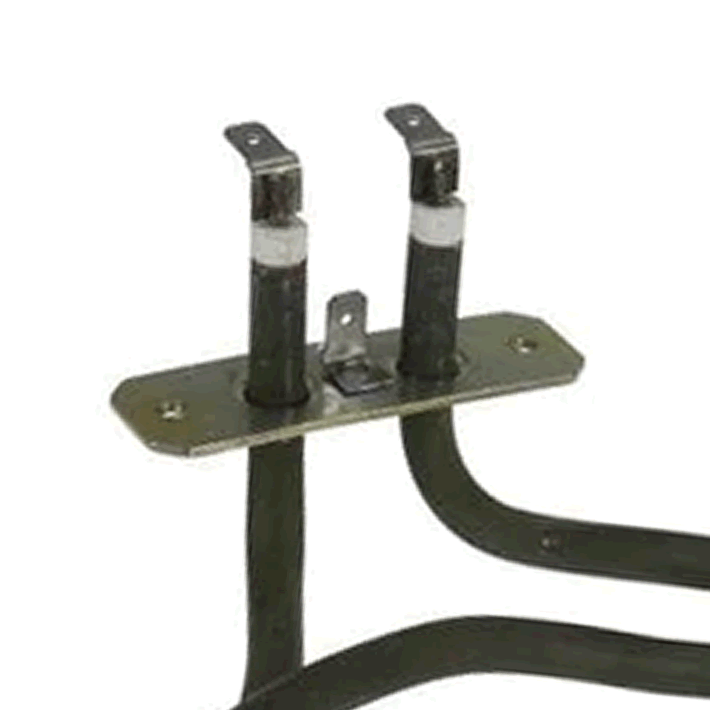 Fan Oven Element 2100-Watt Alternative For Bosch Siemens. Overall Length 250Mm. Internal Diameter (Width) 175Mm. Terminal Centre 24Mm. Terminal Length 34Mm. Hole (Stud) Centre 55Mm. Plate Width 22Mm. Plate Length 70Mm. 2100W –