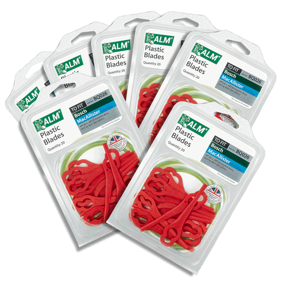 Ferrex Aldi Far 20-1 Garden Grass Trimmer Plastic Blades 97699 2002706 Fe220- 7 Packs – 70 Blades –