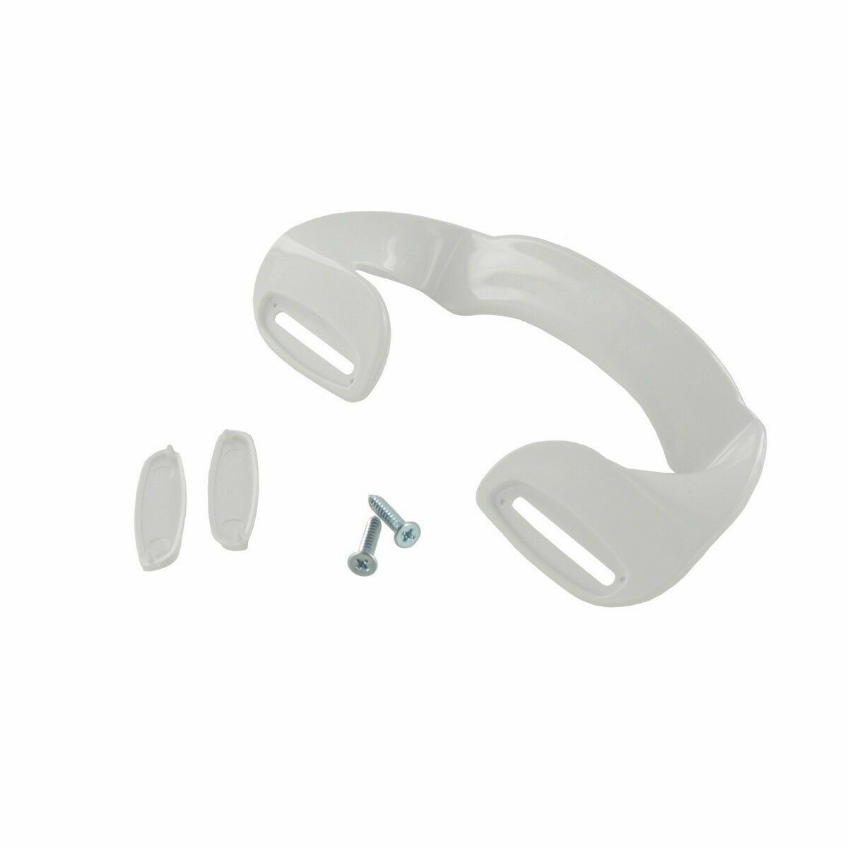 Handle White Plastic Fridge Freezer Door Grab Handle 75Mm To 155Mm Universal – 53Un55