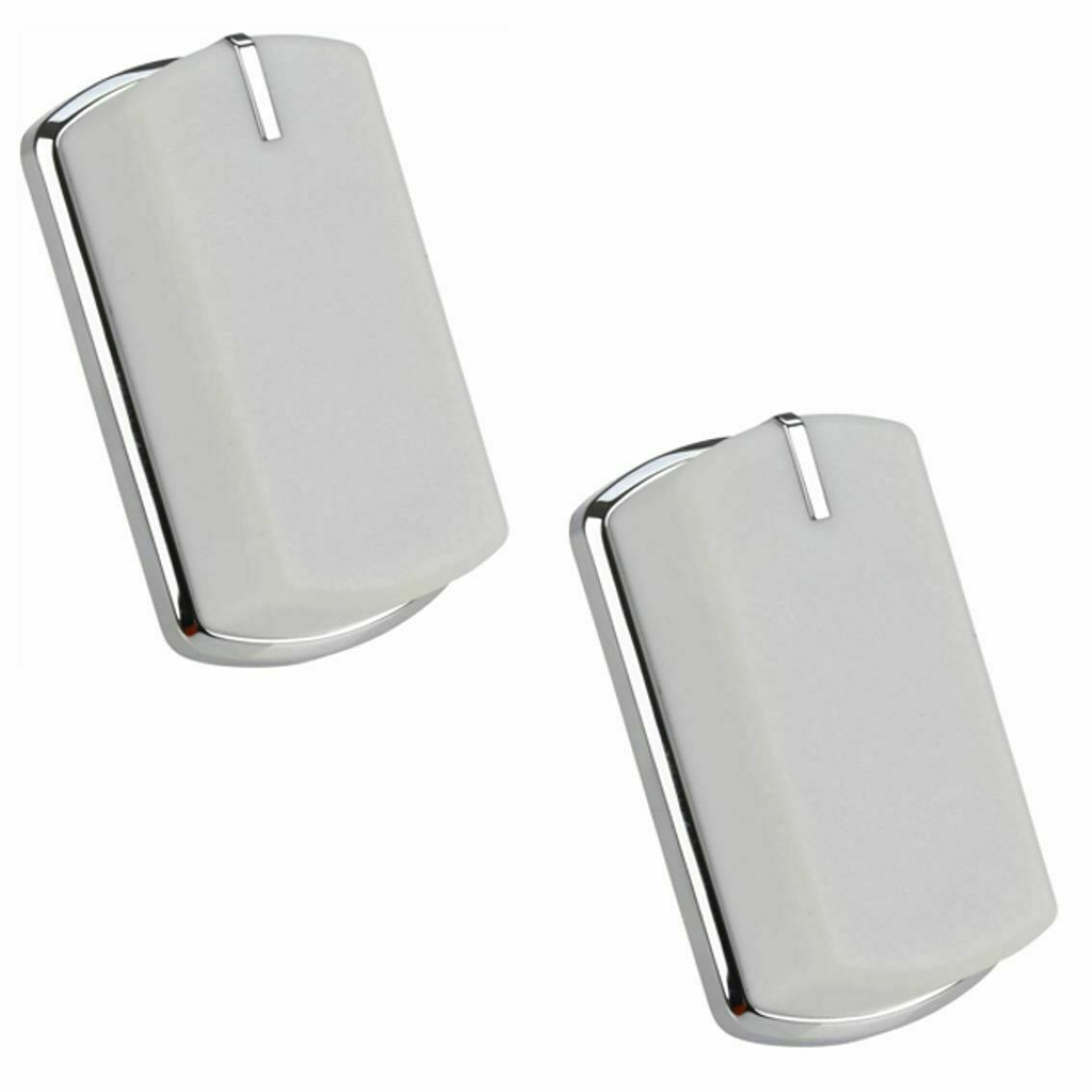 Belling 444440776 444449573 Fse60Do White Oven Hob Control Knob Dial 083240905, 2 Knobs –