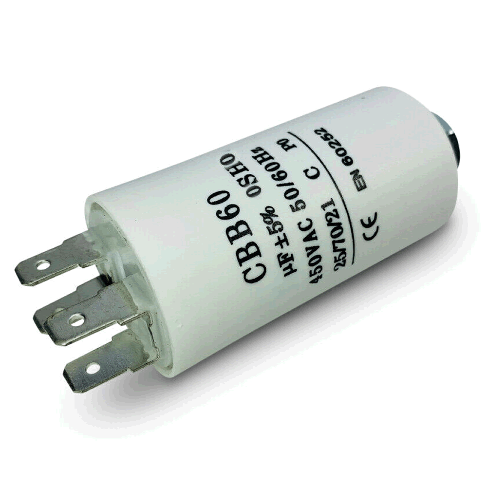 60Uf Start Run Motor Capacitor, Water Pump, Compressor, Air Conditioning, 450V, ?F Cbb60 – 60Ufcap