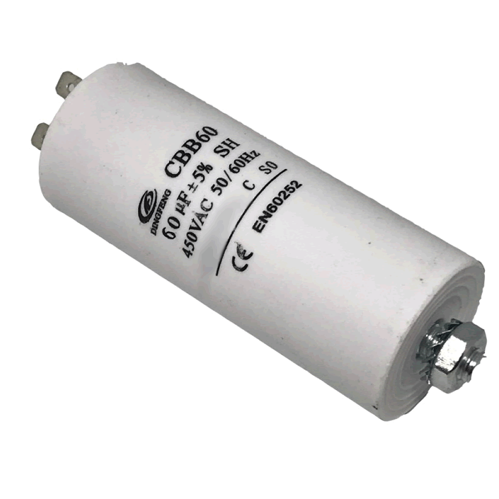 60Uf Start Run Motor Capacitor, Water Pump, Compressor, Air Conditioning, 450V, ?F Cbb60 – 60Ufcap