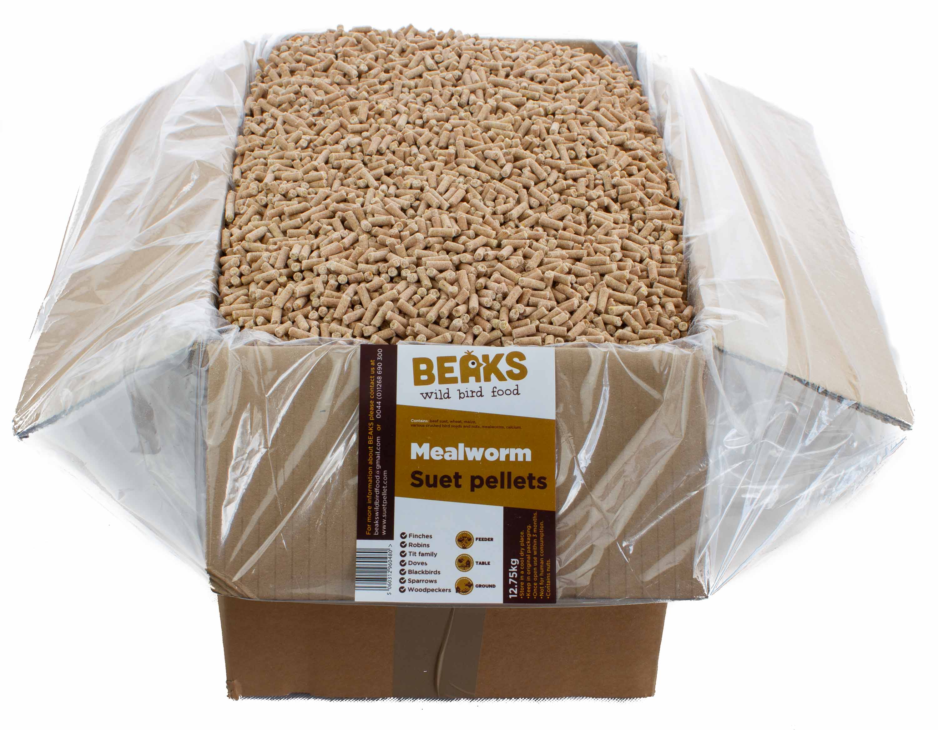 Premium Suet Pellets For All Wild Bird Garden Feeding All Season 12 ...