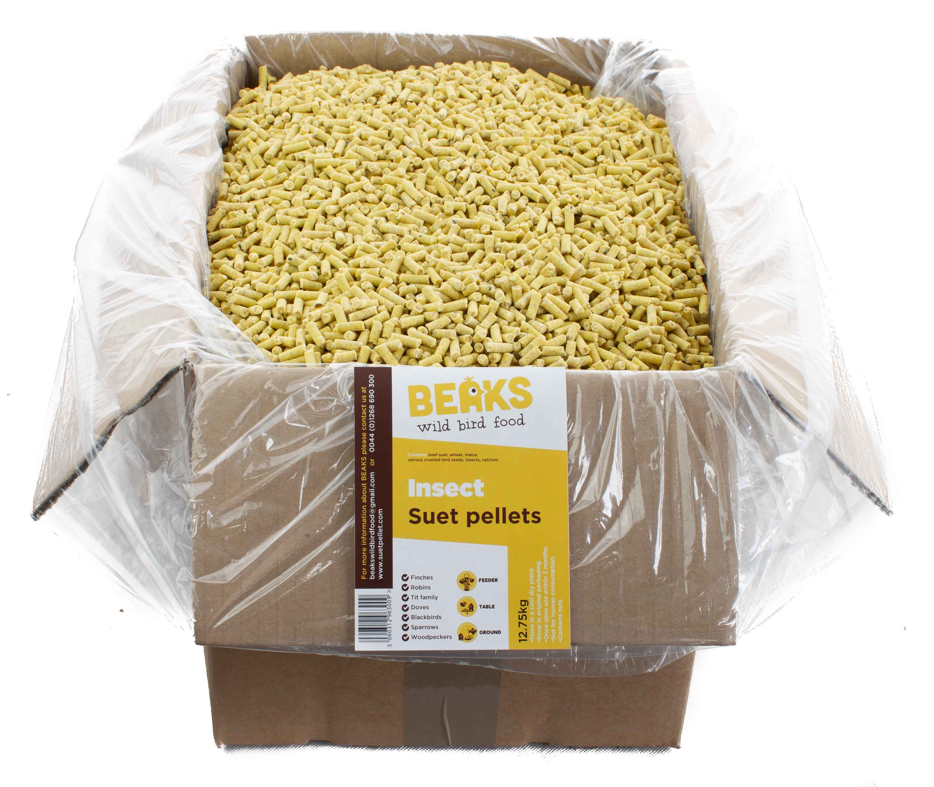 Premium suet pellets for all wild bird garden feeding all season 12