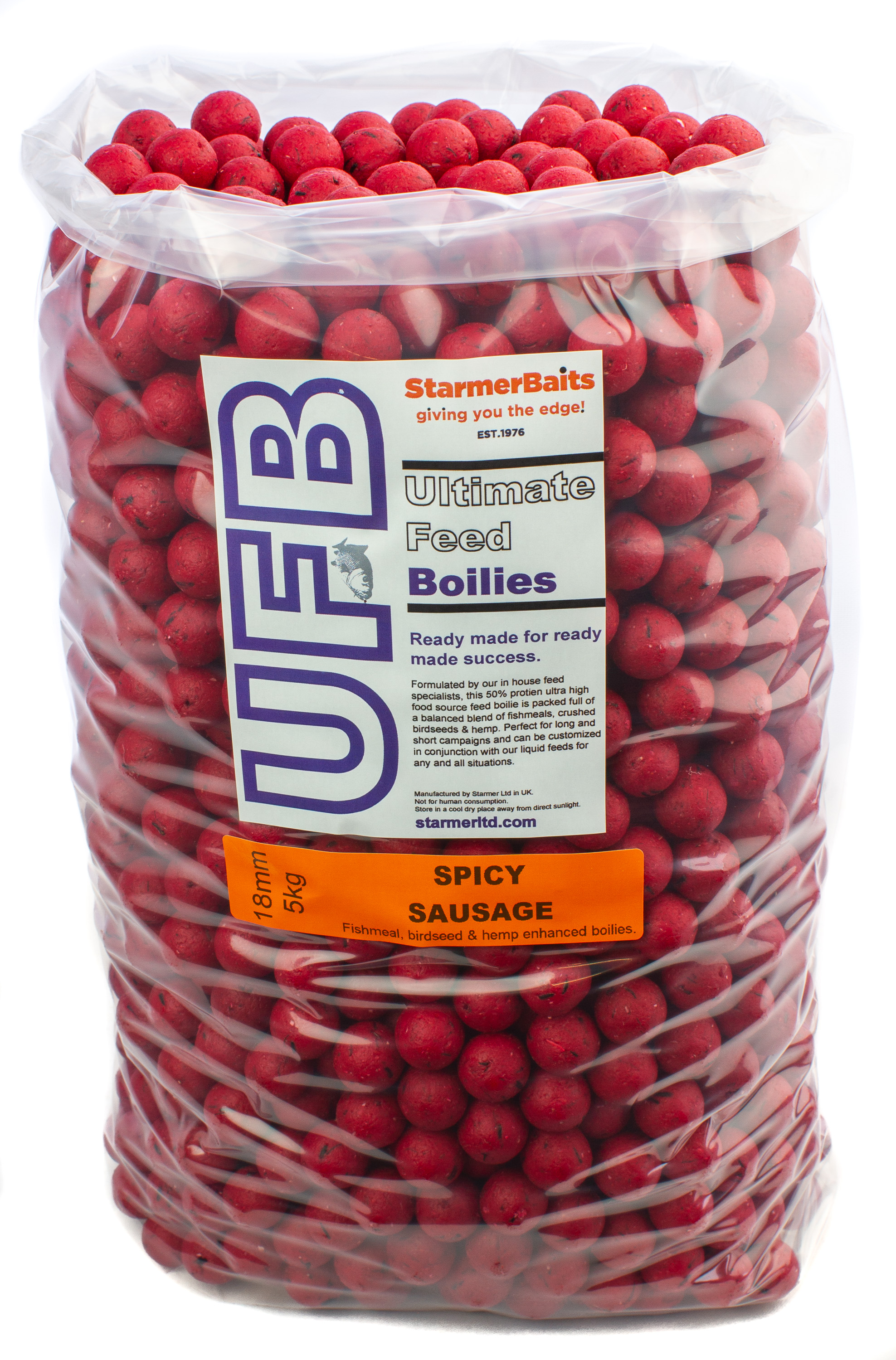 Session Baits UK Bloodworm 12mm Fishmeal Boilies – Carp & Coarse Fishing, All Pack Sizes