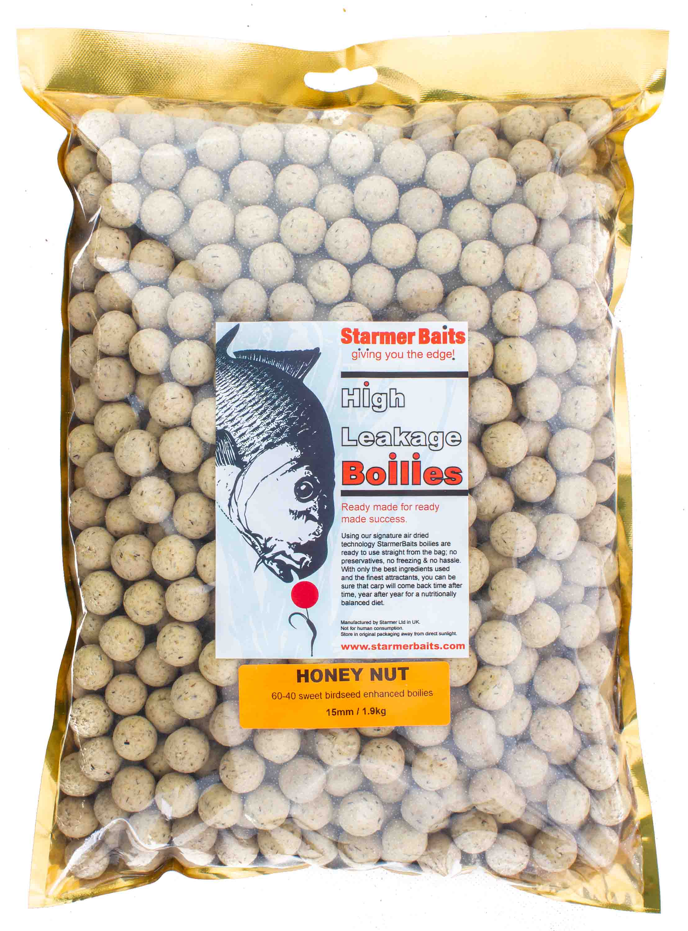 White Chocolate Bandable Hard Red Hook Bait Pellets 8MM 80G Course Carp Match 