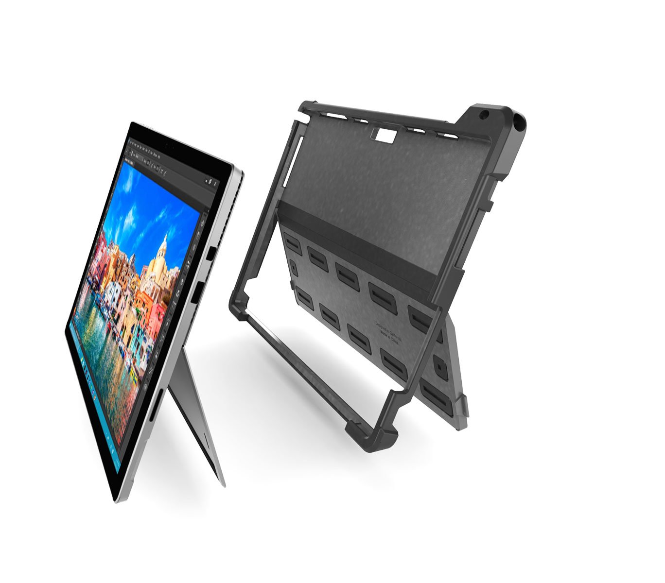 Details About Gumdrop Droptech Rugged Tough Case For Surface Pro 6 5 4 Black