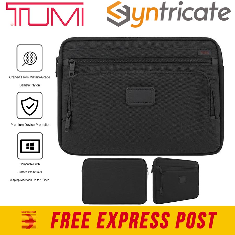 TUMI SLIM TABLET COVER FOR SURFACE PRO 6/5/4/3 / MACBOOK UPTO 13