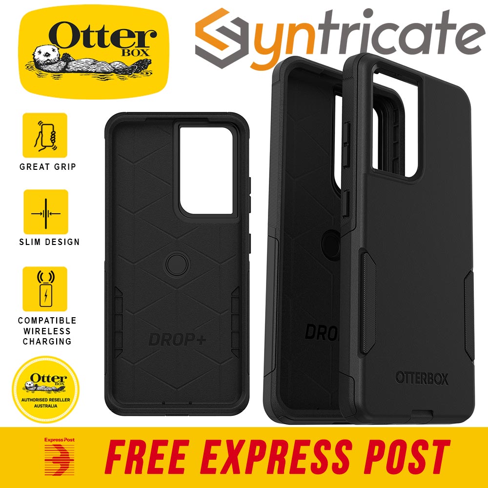 Samsung Galaxy S21 Ultra 5g 6 8 Otterbox Commuter Rugged Case Black Ebay