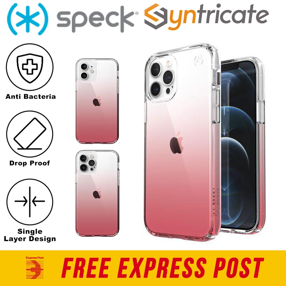Iphone 12 Pro Max Speck Presidio Perfect Clear Ombre Case Vintage Rose Ebay