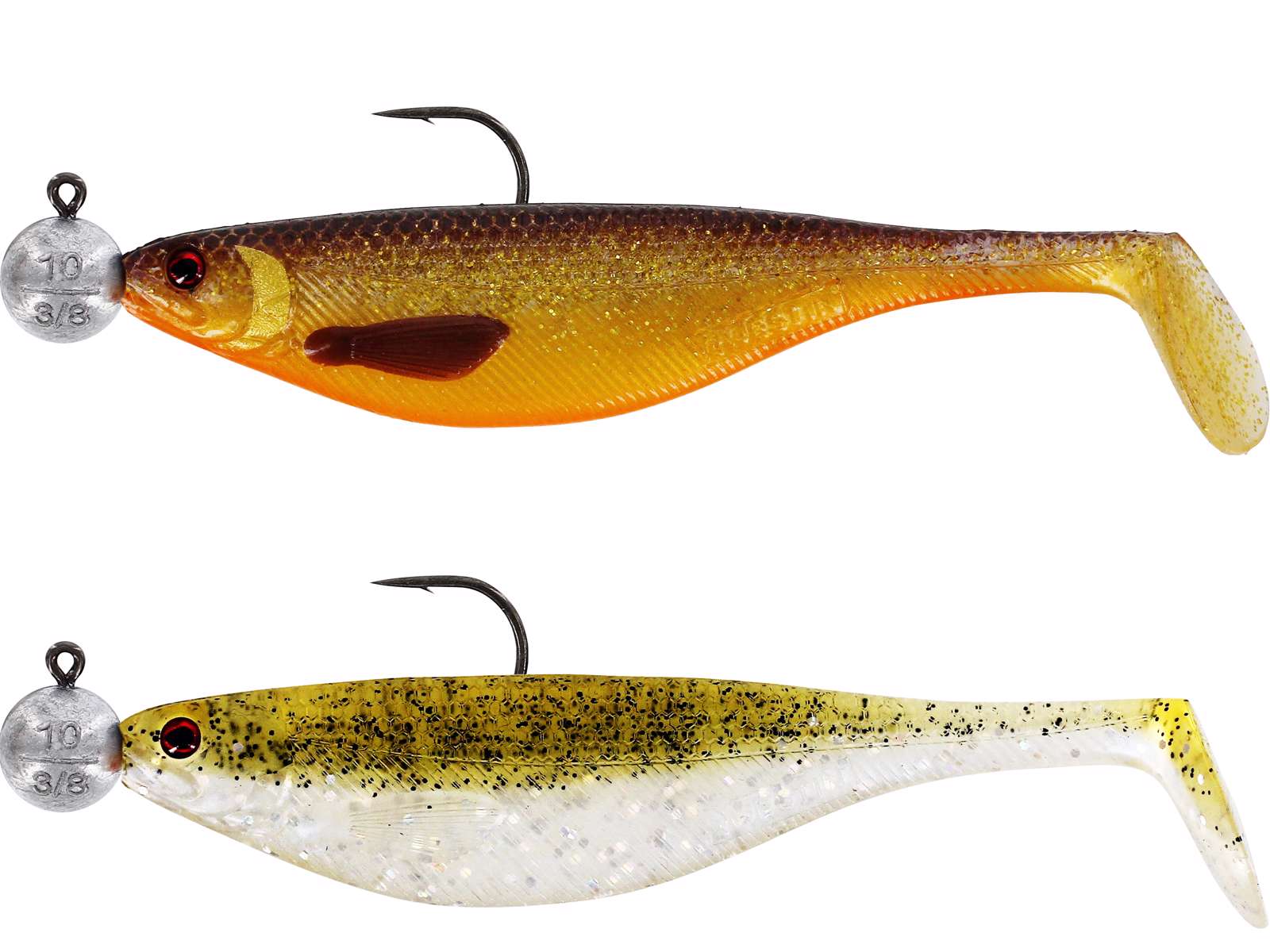 Westin Shadteez R`N R Fishing Lure Mix - 2pcs - Dark / Clear Mix - Picture 3 of 3