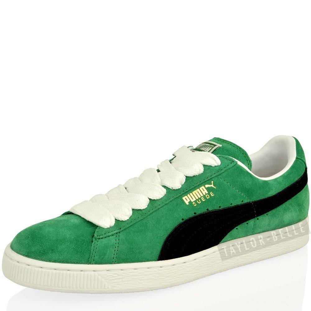 MENS BOYS PUMA SUEDE LEATHER CLASSIC SKATE SPORT TRAINERS SHOES SIZE