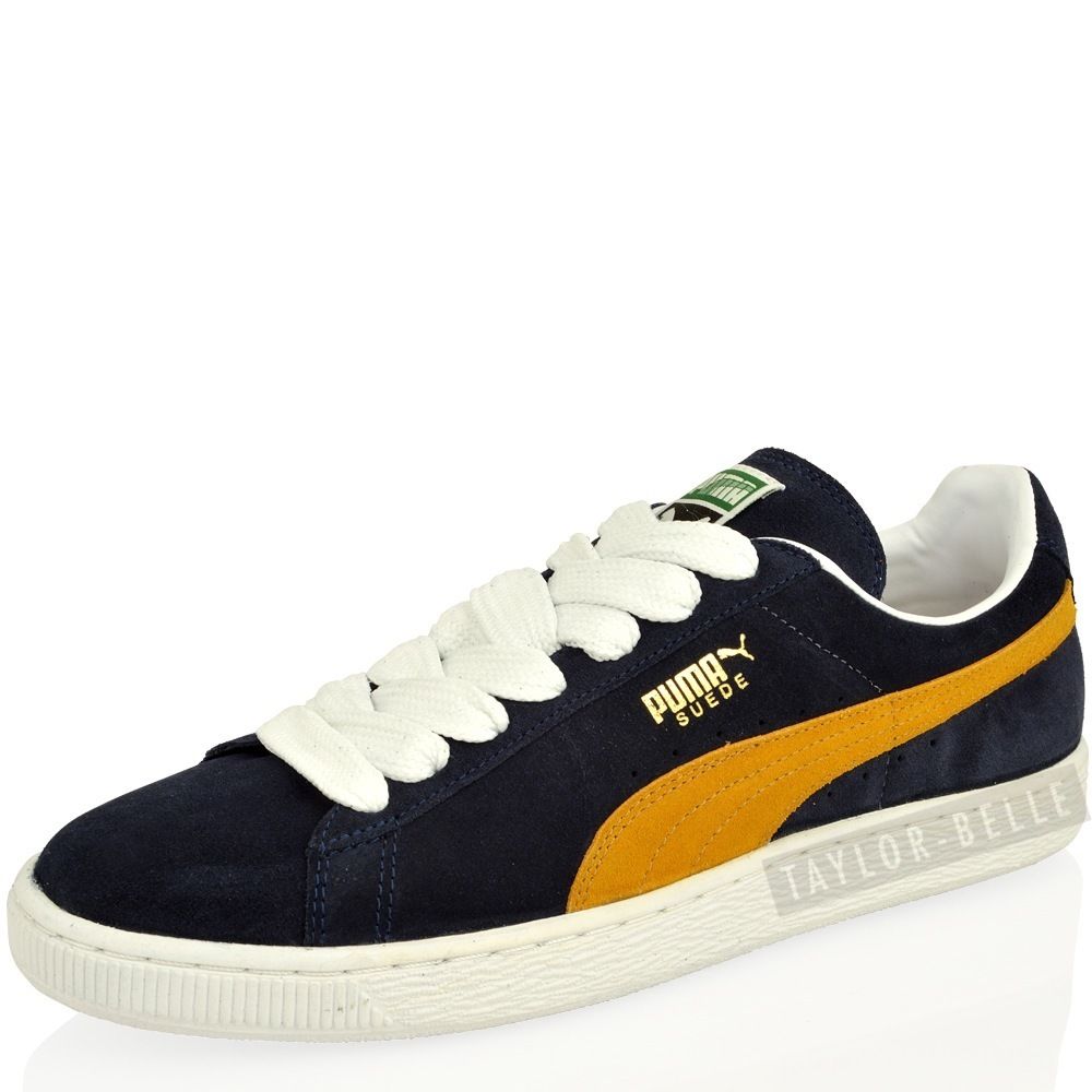 MENS BOYS PUMA SUEDE LEATHER CLASSIC SKATE SPORT TRAINERS SHOES SIZE
