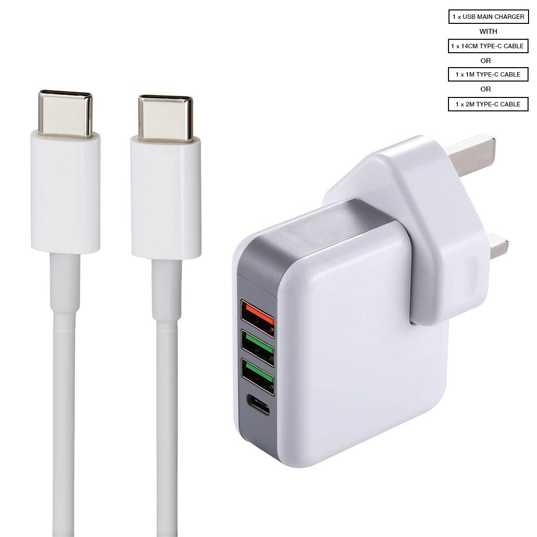 Huawei y m/ás Negro OnePlus 6 SDTEK Adaptador de Cargador de Coche USB Tipo C para Galaxy S8 // S9 Plus//Note 8//9 Google Pixel 3