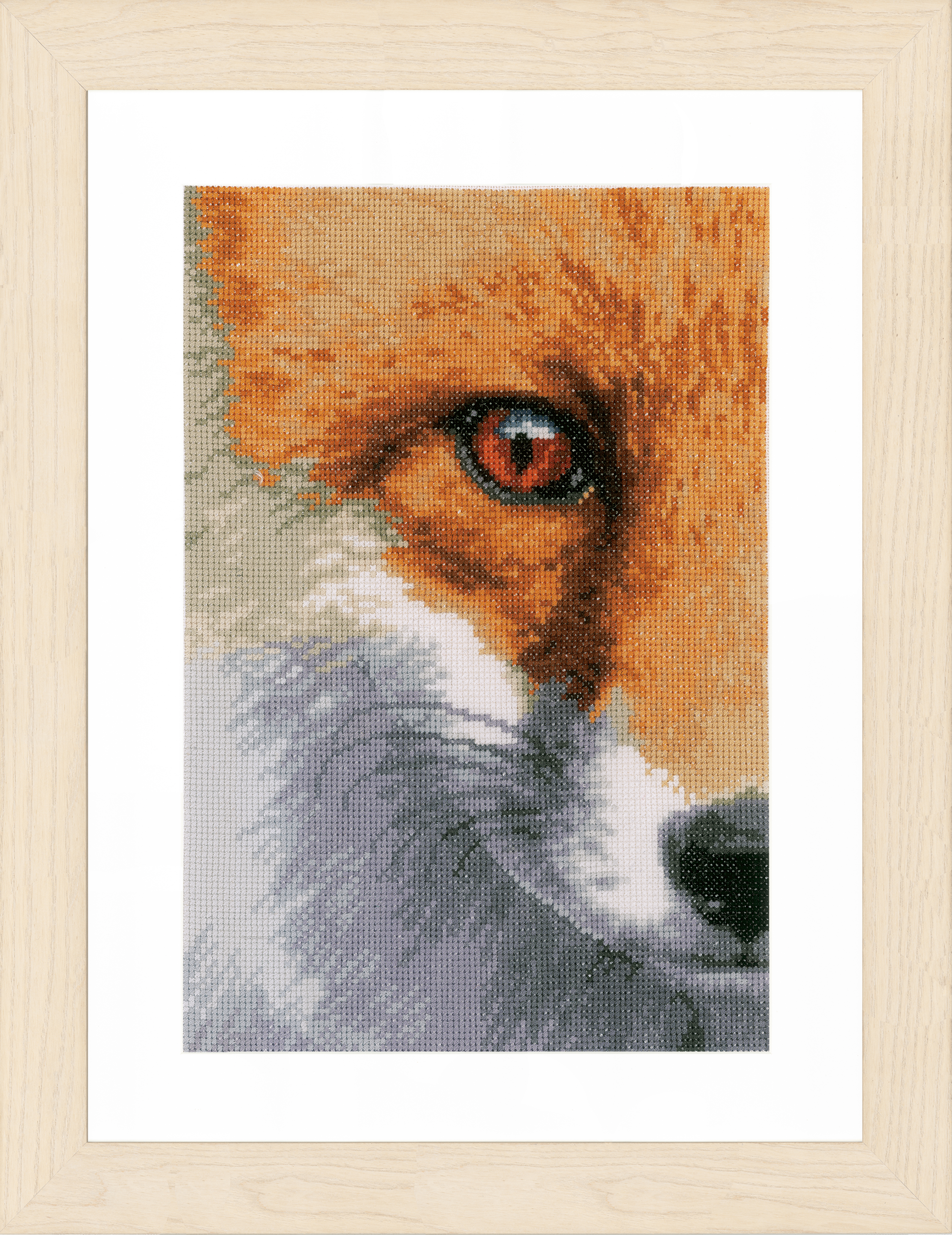 Lanarte Counted Cross Stitch Kit: Fox (Evenweave) - Picture 1 of 1
