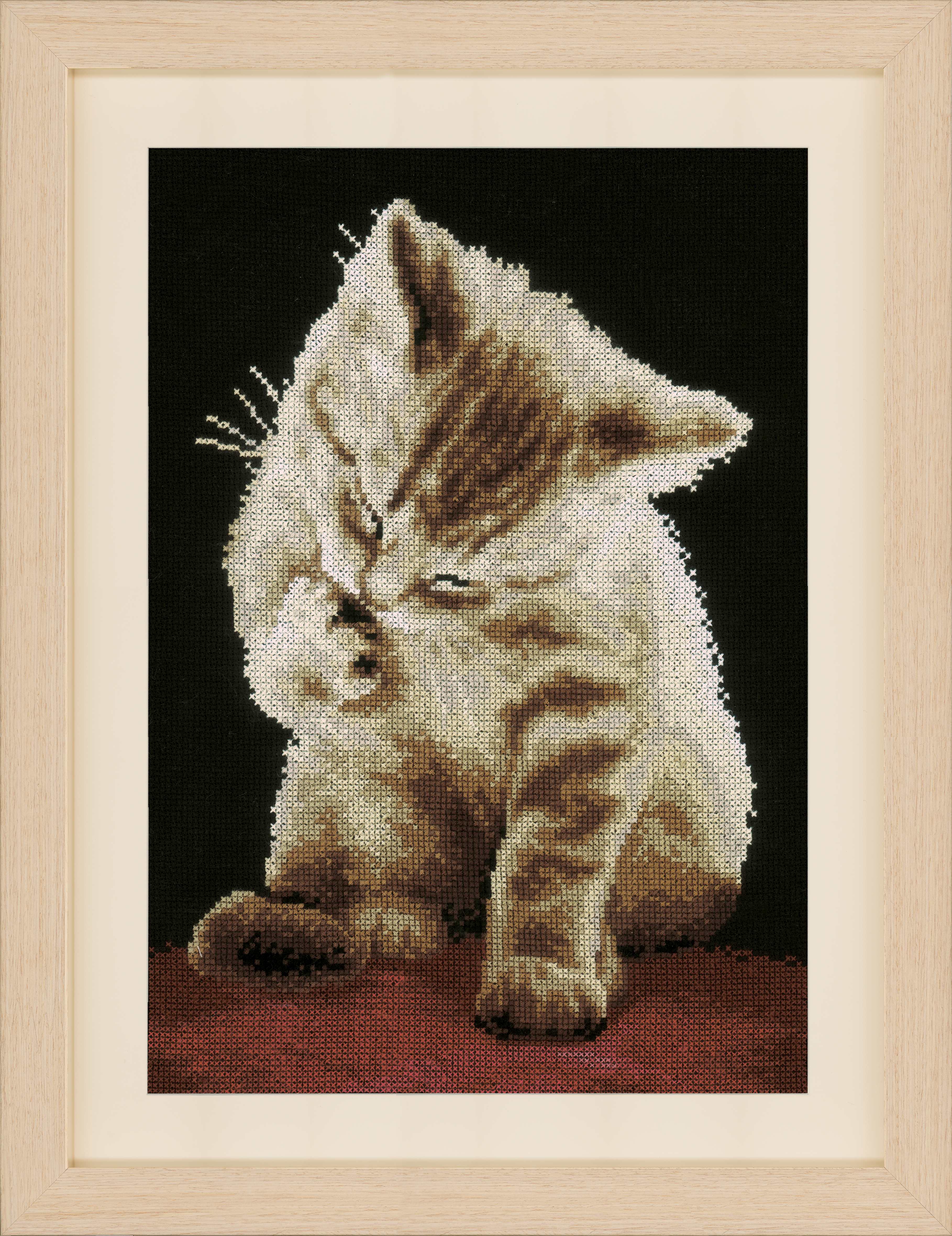 Vervaco Counted Cross Stitch Kit: Kitten