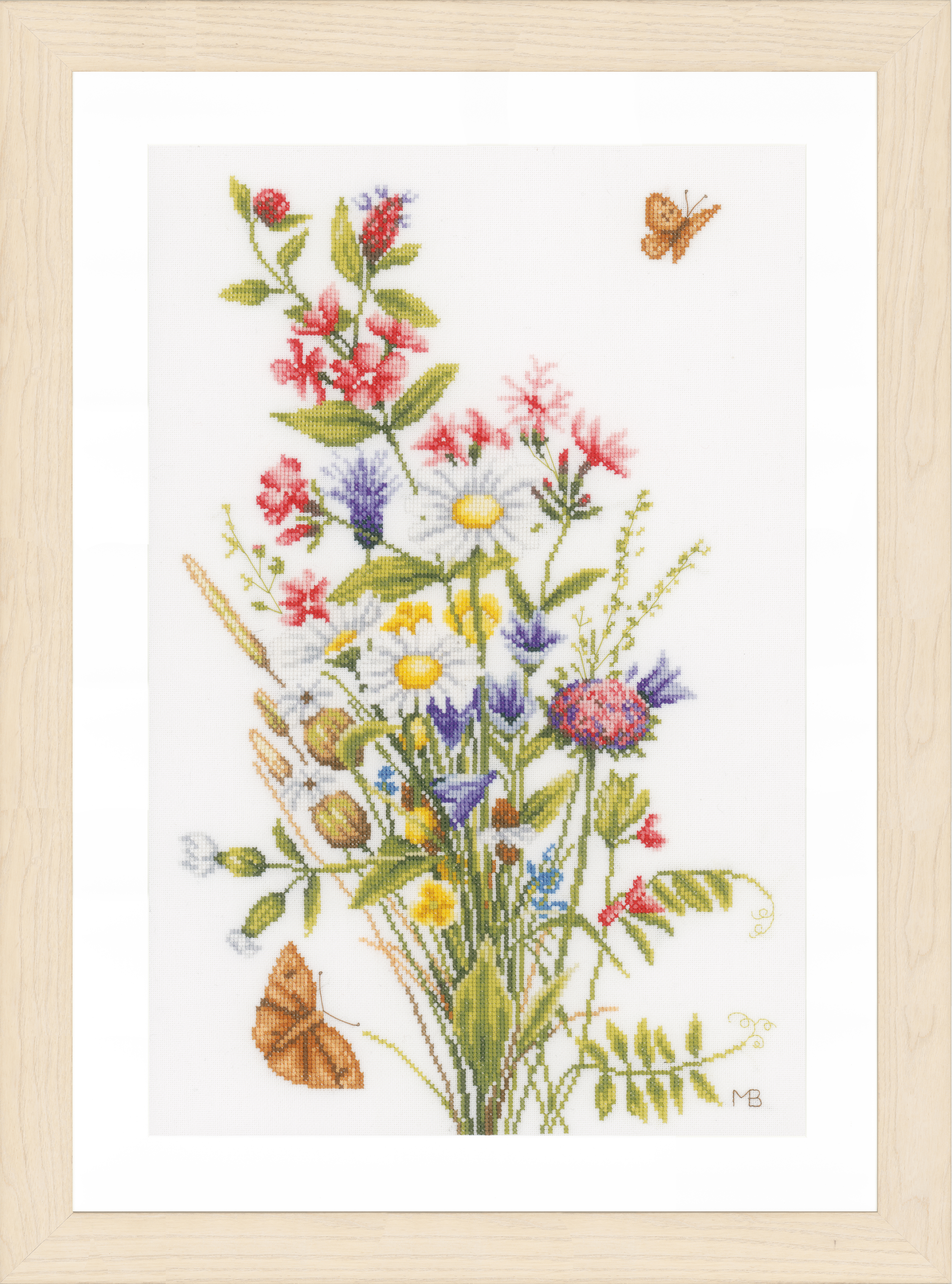 Lanarte Z�hlte Kreuzstich-Kit: Feldblumen (Sogarweave) - Bild 1 von 1