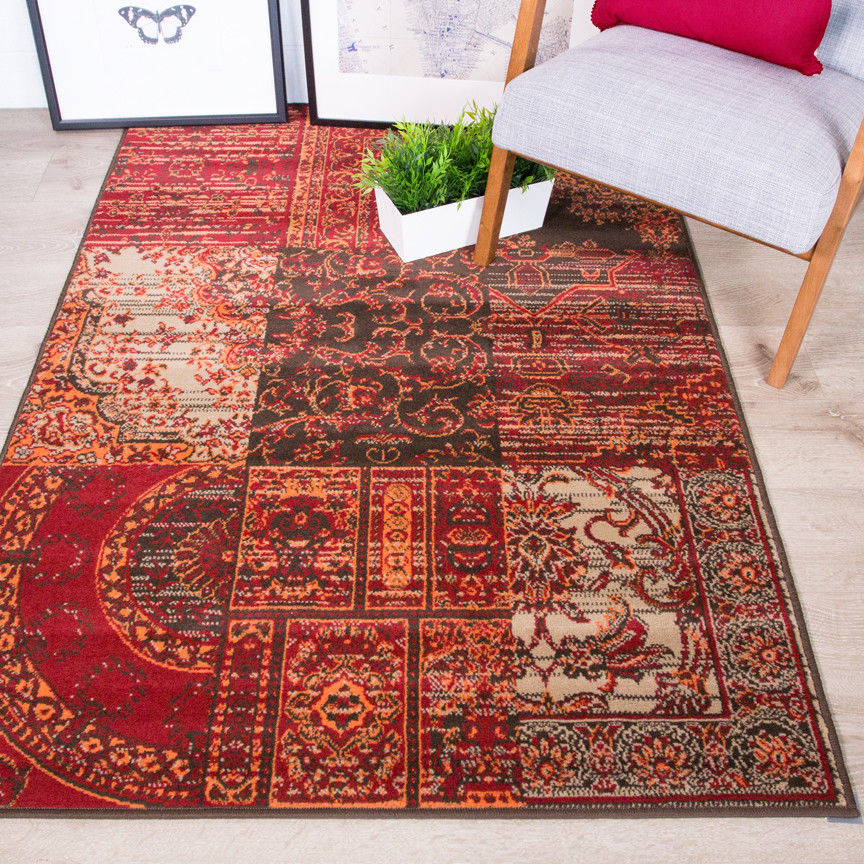 Extra Large Small Medium Size Cheap Floor Mat Good Quality Flat Pile Modern Rugs eBay