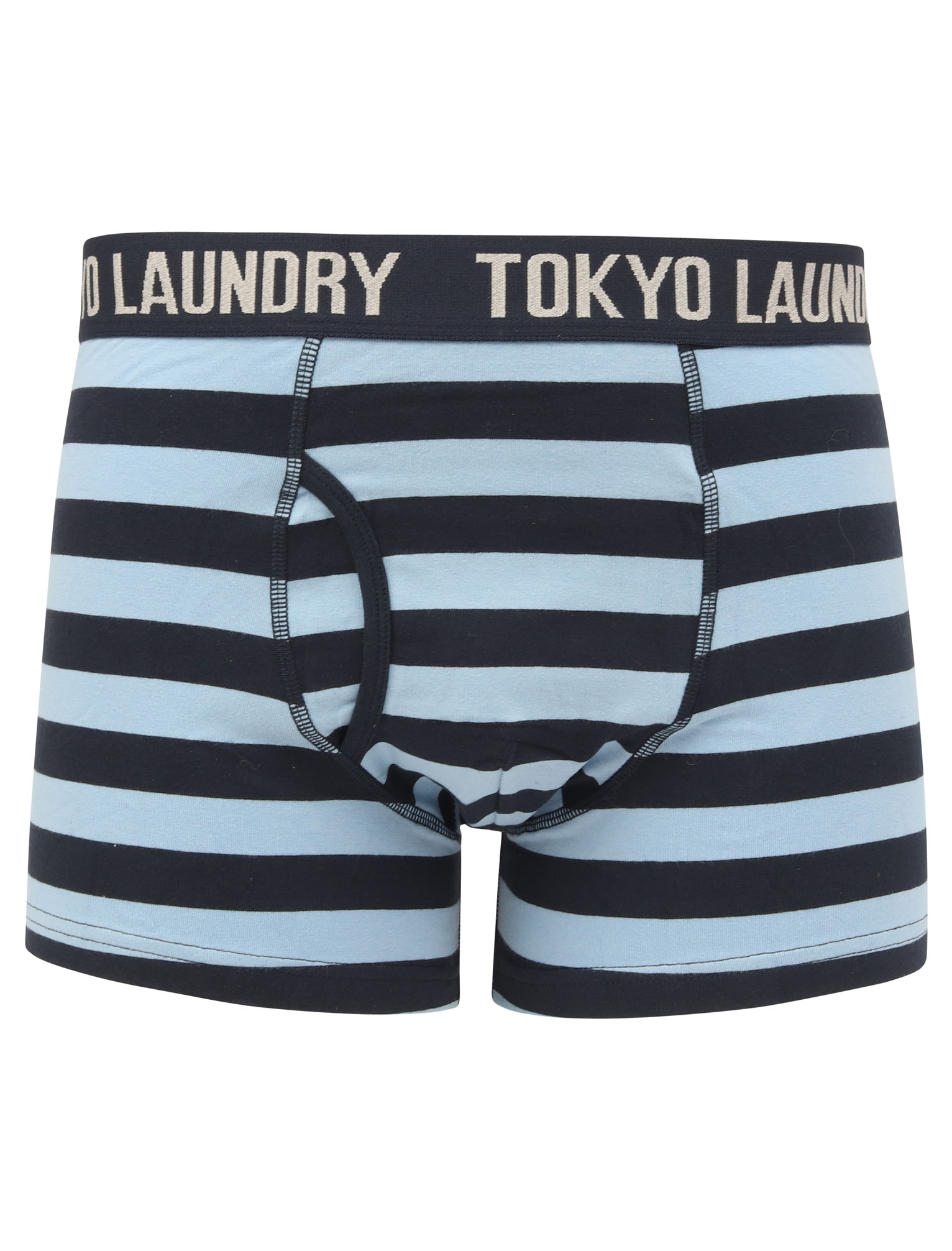 Tokyo Laundry Mens Striped Twin Pack Boxer Shorts 