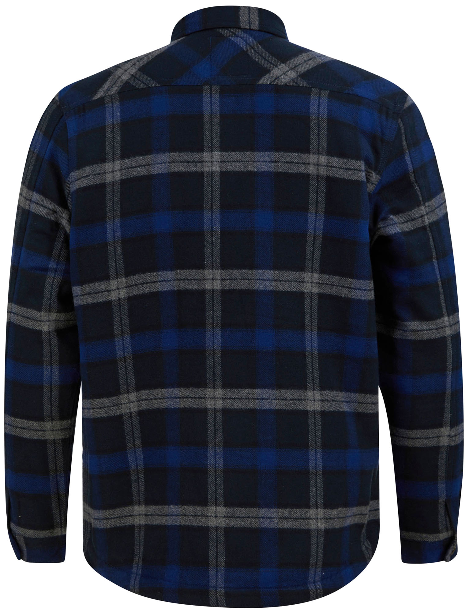 Men Casual Sherpa Fleece Lined Plaid Flannel Shirts Jackets,Men's