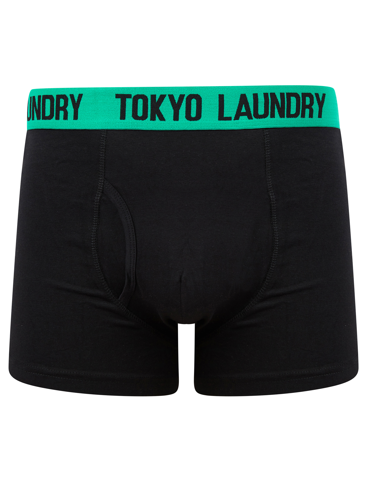 Tokyo Laundry Boxer Shorts Men's 2 Pack Black Stretch Cotton Underwear Boxers - Picture 13 of 16
