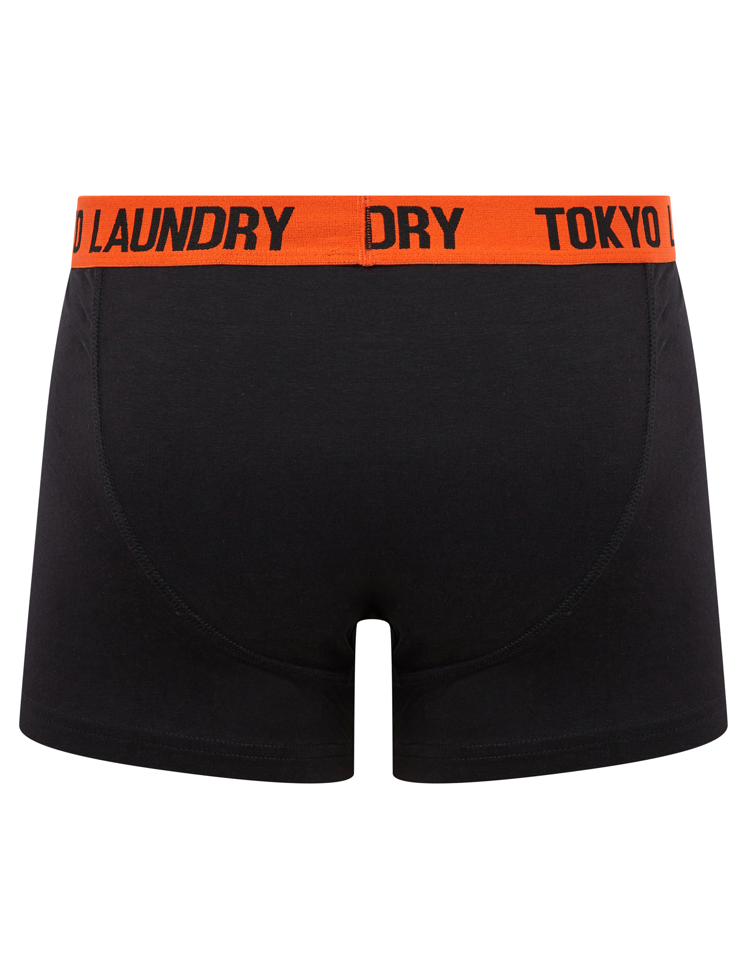 Tokyo Laundry Boxer Shorts Men's 2 Pack Black Stretch Cotton Underwear Boxers - Picture 9 of 16