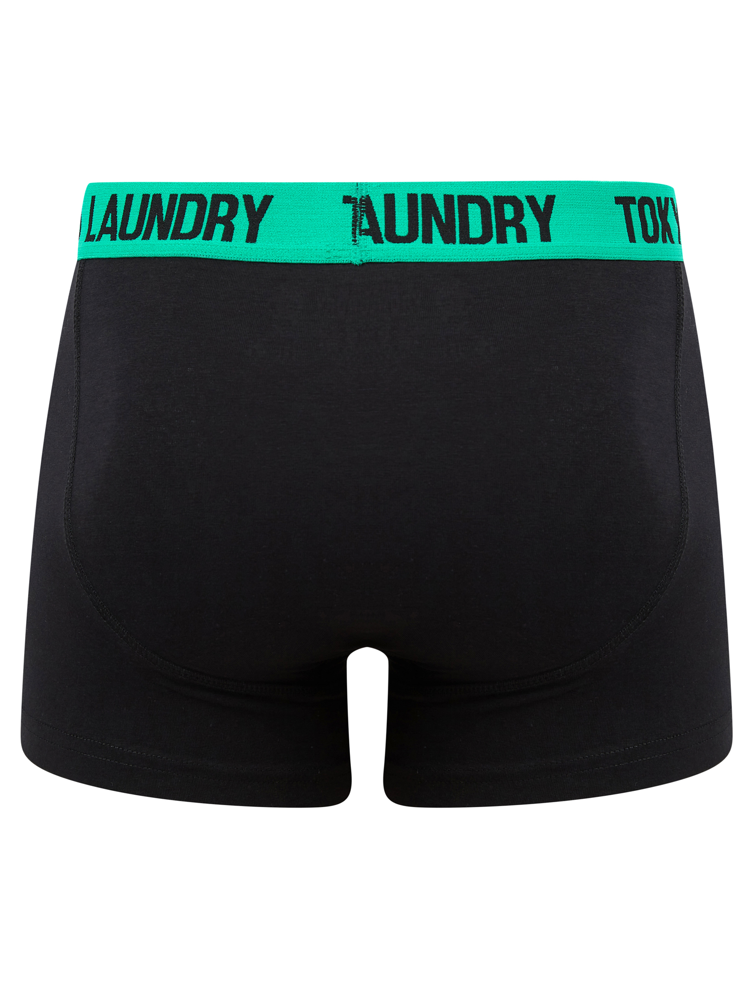 Tokyo Laundry Boxer Shorts Men's 2 Pack Black Stretch Cotton Underwear Boxers - Picture 14 of 16