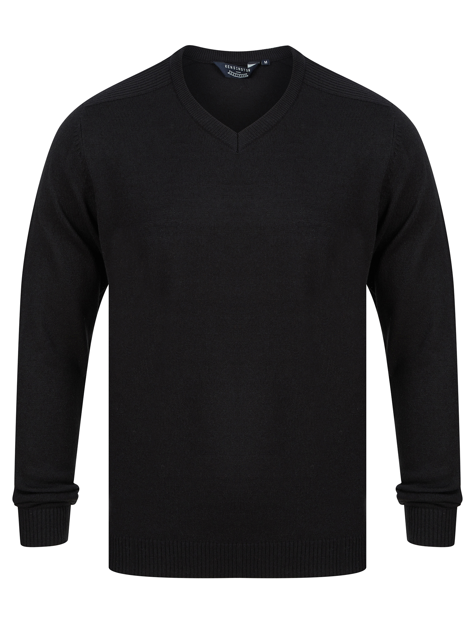 Kensington Eastside V Neck Jumper Mens Knitted Sweater Pullover Casual ...